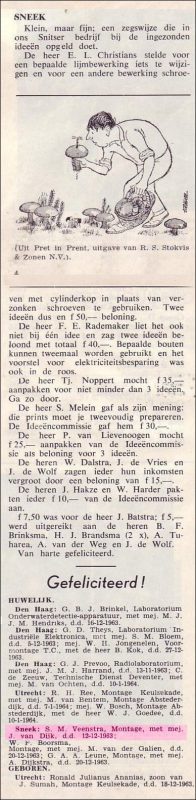 VDH-tje N°822-4 van 10 januari 1964